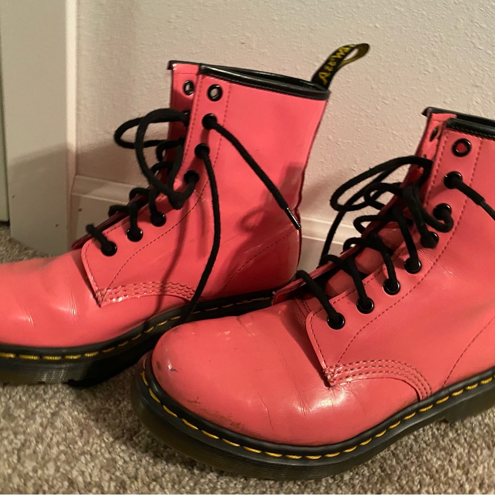 pink doc martens